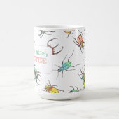 バレンタインデーのラブバグ コーヒーマグカップ (中央)