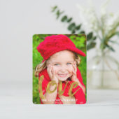 バレンタインデーのラブフォトカード シーズンカード (スタンド正面)