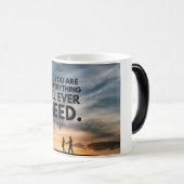 バレンタインデーのラブマグカップ – 愛を飲み干す モーフィングマグカップ (正面右)