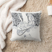 バレンタインデーのロマンス、自然のロマンチックな恋人 クッション (ブランケット)