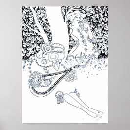 バレンタインデーのロマンス、自然のロマンチックな恋人 ポスター