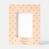 バレンタインデーのロマンチックなギフトフレーム レーザー彫刻フレーム (正面)