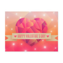 バレンタインデーのロマンチックな愛モダン