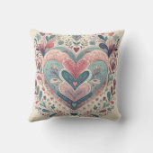 バレンタインデーのロマンチックな枕 クッション (裏面)