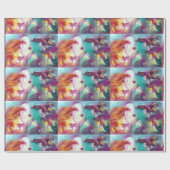 バレンタインデーのロミオとジュリエット ラッピングペーパー (フラット)