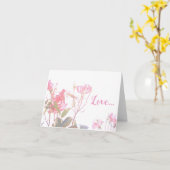 バレンタインデーのローズのグリーティングカード カード (黄色い花)