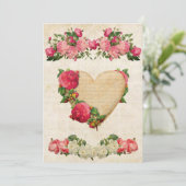 バレンタインデーのヴィンテージカード シーズンカード (スタンド正面)