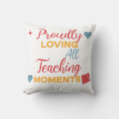 バレンタインデーの先生に対するかわいいプレゼント クッション (正面)