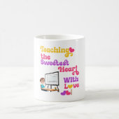 バレンタインデーの先生への素晴らしい贈り物 コーヒーマグカップ (中央)