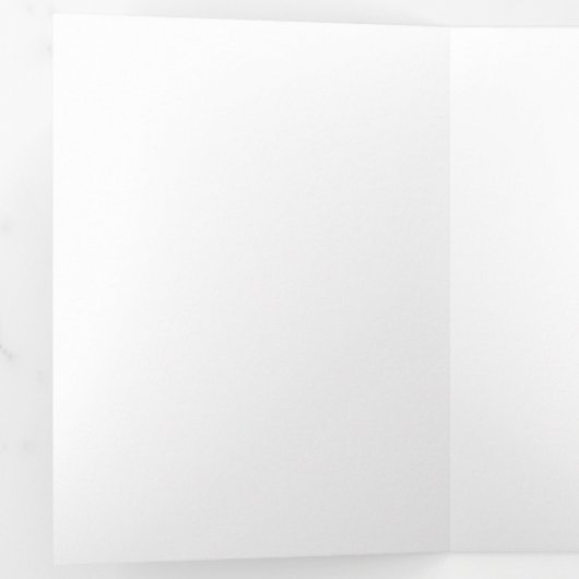 バレンタインデーの先生 三つ折りクリスマスカード (内部最初)