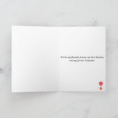 バレンタインデーの冒険 カード (内部)