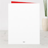 バレンタインデーの写真あなたは私の彼氏お気に入りの カード (裏面)