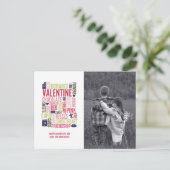 バレンタインデーの写真はがき シーズンポストカード (スタンド正面)