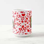 バレンタインデーの写真をカスタマイズする モーフィングマグカップ (中央)