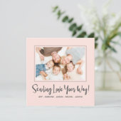 バレンタインデーの写真カード シーズンカード (スタンド正面)