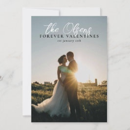 バレンタインデーの写真カード「Forever Valentines」 シーズンカード