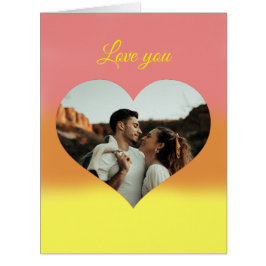 バレンタインデーの写真ハート