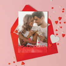 バレンタインデーの写真パーソナライズされた