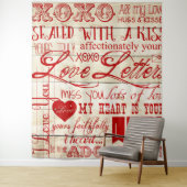 バレンタインデーの写真用背景タペストリー タペストリー (インサイチュ)