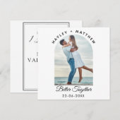 バレンタインデーの写真「ふたりは最高」 シーズンカード (正面/裏面)