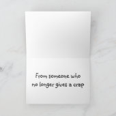 バレンタインデーの名刺(平均) シーズンカード (内部)