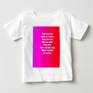 バレンタインデーの夫 ベビーTシャツ