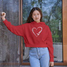 バレンタインデーの女性用スウェットシャツ Tシャツ