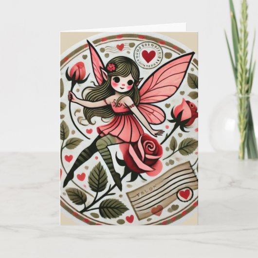 バレンタインデーの妖精バレンタイン , カード (正面)