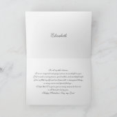 バレンタインデーの妻のために。クラフトハート シーズンカード (内部)