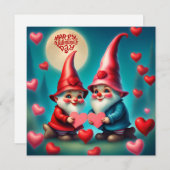 バレンタインデーの小人たち シーズンカード (正面/裏面)