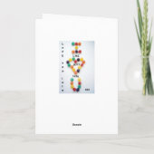 バレンタインデーの彼氏ガールフレンドのカードあなたを愛する シーズンカード (裏面)