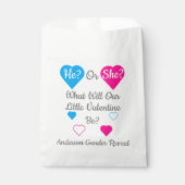 バレンタインデーの性別を表示 フェイバーバッグ (正面)