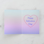 バレンタインデーの恋人になって カード (内部)