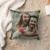 バレンタインデーの愛のカスタム写真 クッション (ブランケット)