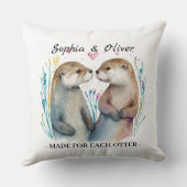 バレンタインデーの愛を愛する人のために作られる クッション (裏面)