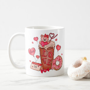 バレンタインデーの愛マグ コーヒーマグカップ