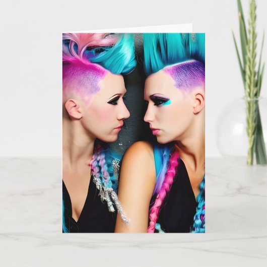 バレンタインデーの愛 | LGBTQ+ の愛 カード (正面)