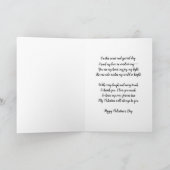 バレンタインデーの抽象芸術に恋をする カード (内部)