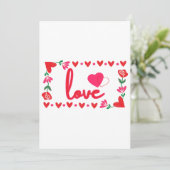 バレンタインデーの招待状 招待状 (スタンド正面)