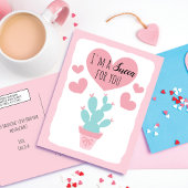 バレンタインデーの挨拶 シーズンポストカード