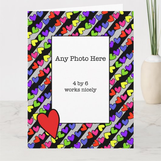 バレンタインデーの提案 カード (正面)