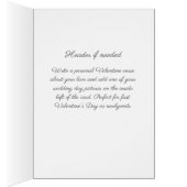 バレンタインデーの最初の結婚した写真 (内側 (右))