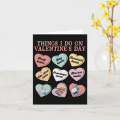 バレンタインデーの本好きな女性のためのユーモアの読み物 カード (黄色い花)