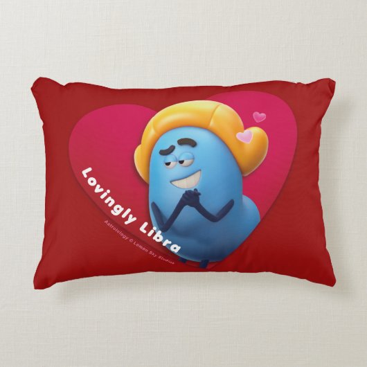 バレンタインデーの枕 アクセントクッション (正面)