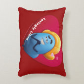 バレンタインデーの枕 アクセントクッション (正面(垂直))