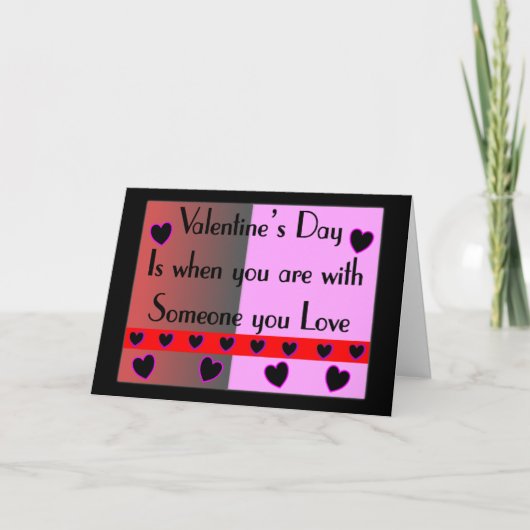 バレンタインデーの残虐なカード シーズンカード (正面)