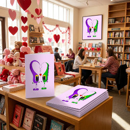 バレンタインデーの漫画キャラクター シーズンカード