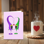 バレンタインデーの漫画キャラクター シーズンカード