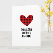 バレンタインデーの牛柄メッセージカード カード (黄色い花)