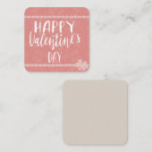 バレンタインデーの特別なカード ノートカード (正面/裏面)